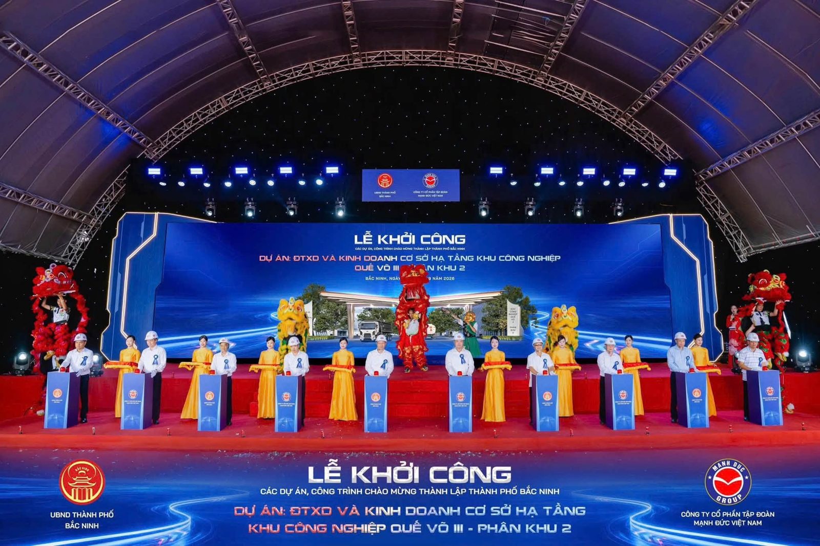 Lễ khởi công KCN Quế Võ III – Phân khu 2 · 22/09/2026