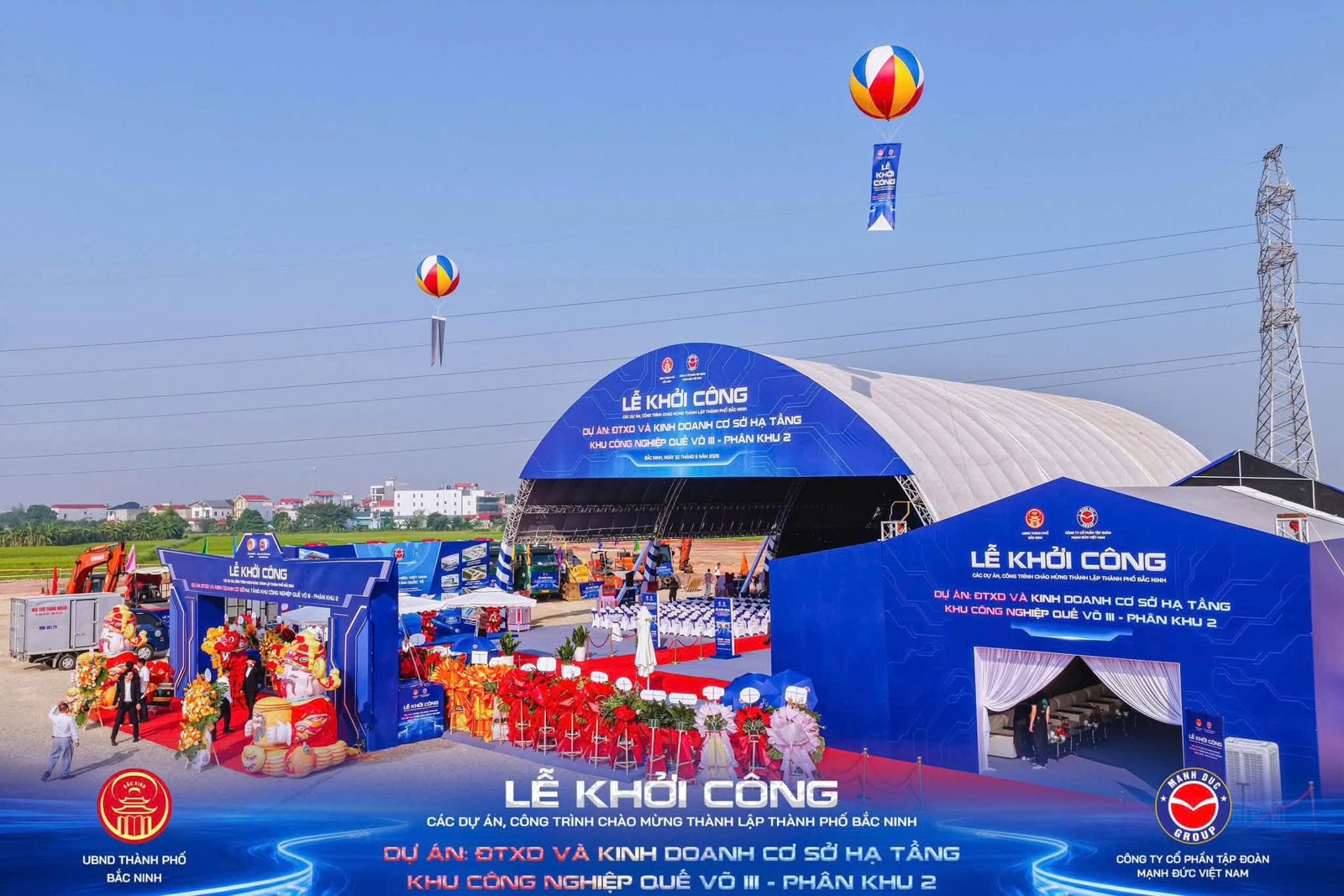 Lễ khởi công KCN Quế Võ III – Phân khu 2 · 22/09/2026