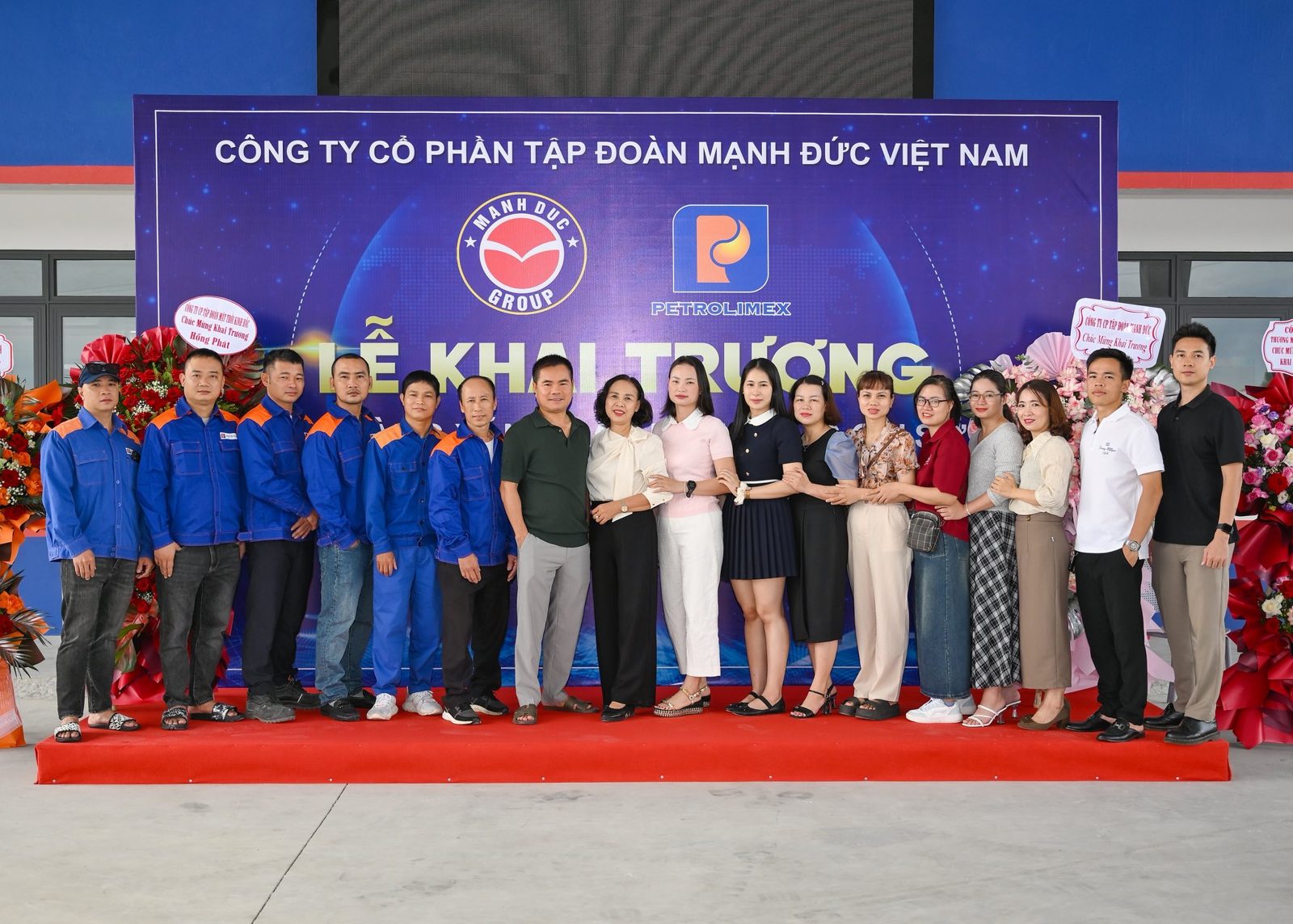 Khai trương Cửa hàng Xăng dầu Mạnh Đức – Cơ sở 2