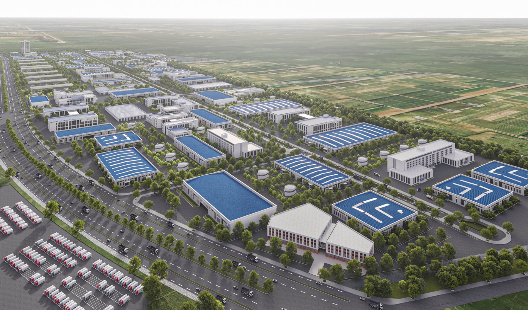 Toàn cảnh KCN Quế Võ III – Phân khu 2, Bắc Ninh